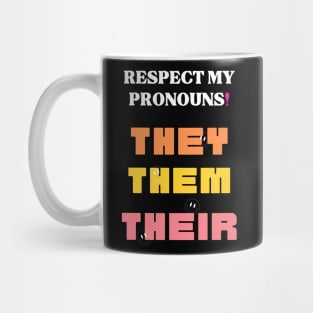 Gender Neutral Pronouns Mug